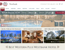 Tablet Screenshot of bestwesternwestbank.com